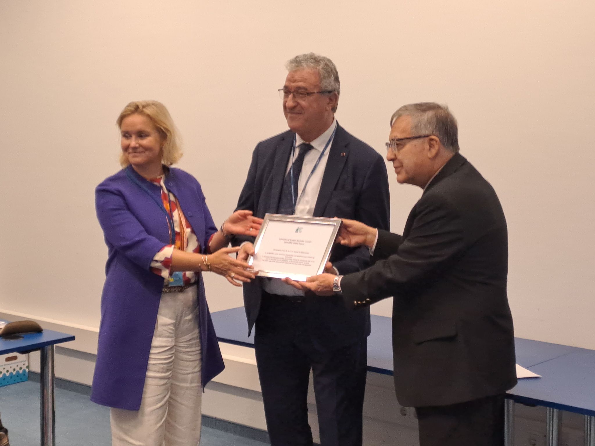 The INSC Global Award 2024 was granted to Pr. Dr. Hamid Aït Abderrahim